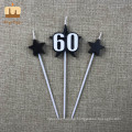 Number 60 Star Birthday Cake Candle Factory